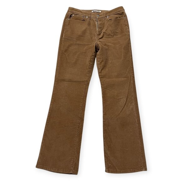 Ralph Lauren Polo Jeans Co Women’s Size 10 Corduroy Pants Brown Bootcut Y2K - Picture 1 of 8